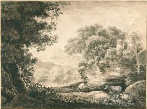 WEHRLE Heinrich Theodor 1778-1805,Arkadische Landschaft mit Rindern.,Karl & Faber DE 2007-11-30