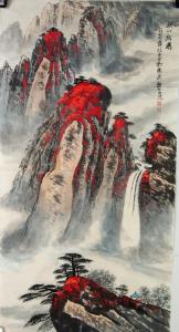WEI ZHI XI,Chinese landscape,888auctions CA 2015-06-04