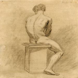 WEIDENHAUPT Andreas 1738-1805,Academy study of a naked man,Bruun Rasmussen DK 2009-06-29