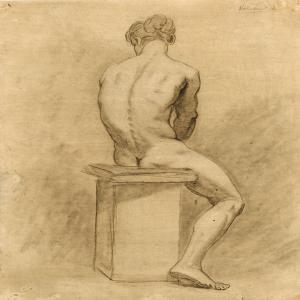 WEIDENHAUPT Andreas 1738-1805,Academy study of a naked man,Bruun Rasmussen DK 2009-08-03