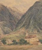 WEIDNER E 1900-1900,Ansicht aus Laas in Tirol,1999,Palais Dorotheum AT 2010-05-17