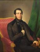 WEIDNER Josef 1801-1871,RITRATTO DI GENTILUOMO,1839,Pandolfini IT 2011-12-06