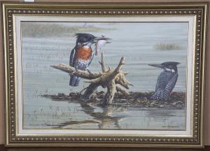 WEIERSBYE Ingrid Brigitte 1954,African Giant Kingfisher,1986,Tooveys Auction GB 2021-08-18