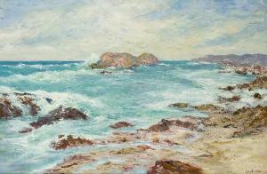 WEIGEL Charles A 1883-1964,Bird Rocks,John Moran Auctioneers US 2019-01-13