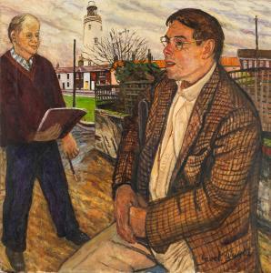 WEIGHT Carel 1908-1997,Jeff Horwood and the Painter at Southwold,Bonhams GB 2024-03-27