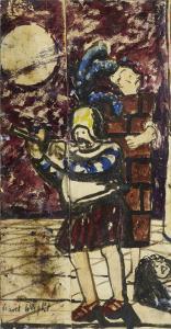 WEIGHT Carel 1908-1997,Scene from a play,Rosebery's GB 2024-03-12
