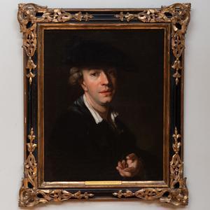 WEIKERT Johann Georg 1743-1799,Bildis eines Hernn mit Scwarzen Hut,Stair Galleries US 2021-10-21