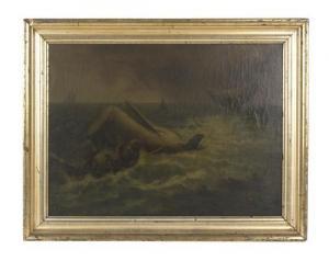 WEIL Berig 1800-1800,Whaling Scene,1864,Hindman US 2014-08-19