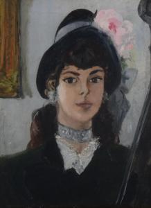 WEIL Hanna 1921,Girl in a Hat,Gilding's GB 2019-12-03