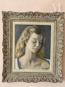 WEIL Lucien 1902-1963,Portrait de femme, Opaline,Millon & Associés FR 2021-11-30