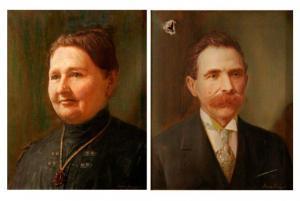 WEILAND James 1872-1968,Portrait of the Artist's Parents,Gray's Auctioneers US 2012-07-31