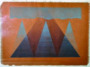 WEIMANN Gisela 1943,Copper Landscape 1,1969,John Nicholson GB 2016-07-20