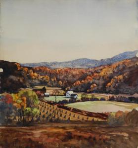 WEIMER Roy Bryant,''Autumn Afternoon,1939,Rachel Davis US 2017-05-13