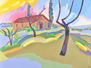 WEINBERGER Harry 1924-2009,Near San Donate in Tuscany,Dreweatts GB 2020-10-22