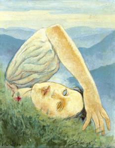 WEINER KRAL Imro 1901-1978,Lying (In the meadow),1939,Art Consulting CZ 2022-04-24