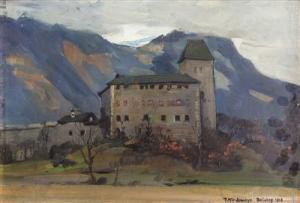 WEINKOPF Anton, Toni 1886,Burg Lichtwerth bei Brixlegg,1918,Palais Dorotheum AT 2017-05-12