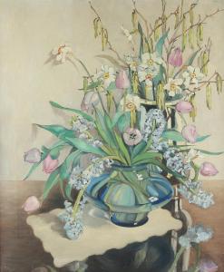 WEIR Helen Stuart 1915-1969,still life with flowers,Ewbank Auctions GB 2023-03-23