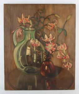 WEIR Helen Stuart 1915-1969,still life with jug and vase of flowers,Ewbank Auctions GB 2023-03-23