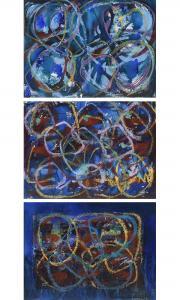 WEISEL Mindy 1947,Blue Hungarian Nights,1998,Simpson Galleries US 2022-02-12
