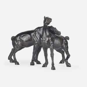 Weisman Gary 1952,Untitled (Two Horses),Rago Arts and Auction Center US 2019-05-04