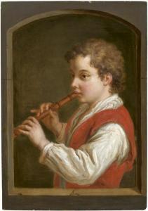 WEISS Bartholomaus Ignaz 1740-1814,Der Flötenspieler,Galerie Bassenge DE 2018-11-29