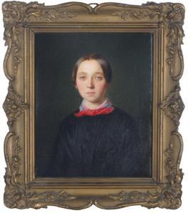 WEISS Ferdinand Friedrich 1814-1878,Portrait of Mrs. Sophia Toedter; and two compan,1853,Christie's 2008-10-01