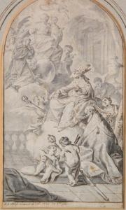 WEISS Franz Anton 1729-1784,The Assumption,1775,Rachel Davis US 2019-10-19