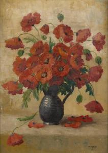 WEISS M,Vase fleuri de coquelicots,1939,Horta BE 2012-05-14