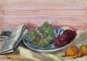 WEISS Wojciech 1875-1950,Still life with grapes and pears,Desa Unicum PL 2024-03-12
