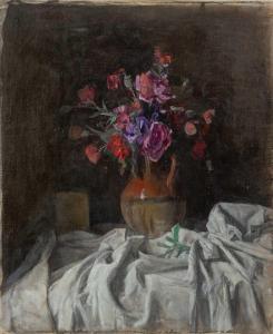 WEISSBORT George 1928-2013,Roses in a Jug,Mallams GB 2024-02-14