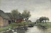 WEISSENBRUCH Johan Hendrik 1824-1903,A farm in a Dutch polder,Christie's GB 2012-11-27