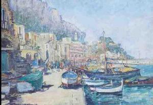 WEITZ Jan 1888-1970,Marina Grande Capri,Neumeister DE 2003-11-13