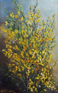 WELLENS Irene 1923-2004,Still life of yellow flowers,Mallams GB 2021-08-22