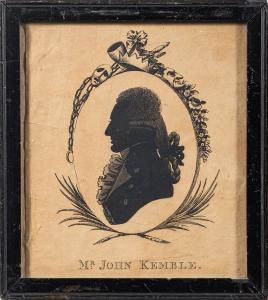 WELLINGS William 1763-1793,Portrait of John Kemble,1784,Bearnes Hampton & Littlewood GB 2024-01-16