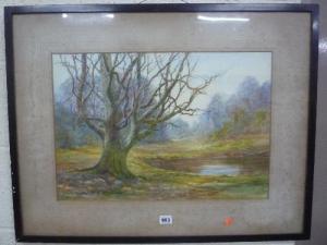 WELLS Christine M 1800-1900,autumnal woodland,Richard Winterton GB 2016-03-09