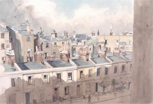 WELLS DENNIS GEORGE,View of Portobello Road from the rooftops,John Nicholson GB 2009-04-02