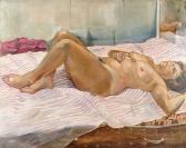 WELLS Denys George 1881-1973,reclining female nude,Bonhams GB 2003-07-15