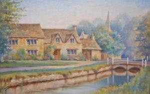 WELLS 1900-2000,Small Hamlet by a Canal,Mealy's IE 2017-01-28