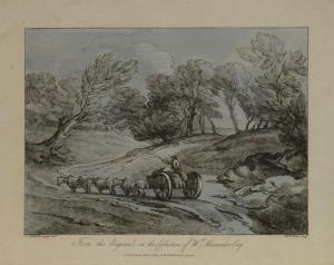 WELLS William Frederick 1762-1836,Horse and art on coCuntry Path, after Thomas Gain,1804,Rosebery's 2017-02-04