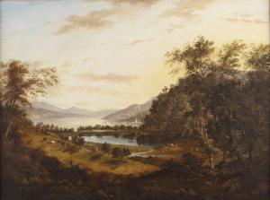 WEMYSS NASMYTH Elizabeth 1793-1862,A PANORAMIC HIGHLAND LANDSCAPE WITH DISTANT LOCH,Lyon & Turnbull 2010-06-10