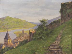 WENCKE Sophie 1874-1963,SOMMERLICHE MOSELLANDSCHAFT,Hargesheimer Kunstauktionen DE 2021-09-10