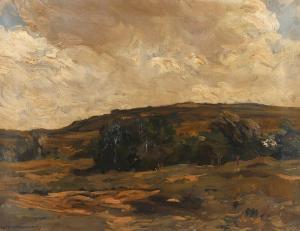 WENCKEBACH Ludwig Willem R 1860-1937,Landscape,Butterscotch Auction Gallery US 2018-11-04
