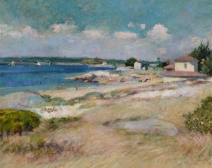 WENDEL Theodore 1859-1932,A Day at the Beach, Eastern Point,Sotheby's GB 2024-03-05