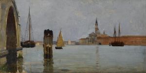 WENDEL Theodore 1859-1932,San Giorgio Maggiore and the Campanile seen across,Sotheby's GB 2022-05-24