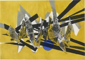 WENDLANDT Kurt 1917-1998,Gestänge auf Orange,Galerie Bassenge DE 2023-12-02
