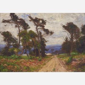 WENDT William 1865-1946,Untitled (Landscape),Rago Arts and Auction Center US 2018-05-05