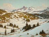 WENDT William 1865-1946,Winter, Mt. Rainier, Paradise Valley,1913,Bonhams GB 2017-08-01