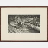 WENGENROTH Stow 1906-1978,Forest Ferns,1969,Gray's Auctioneers US 2017-06-28
