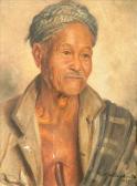 WENGHART rudolf 1887-1965,Portrait of an indonesian man,1926,Dreweatt-Neate GB 2008-10-22