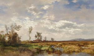 WENGLEIN Josef 1845-1919,River landscape,Galerie Koller CH 2024-03-22